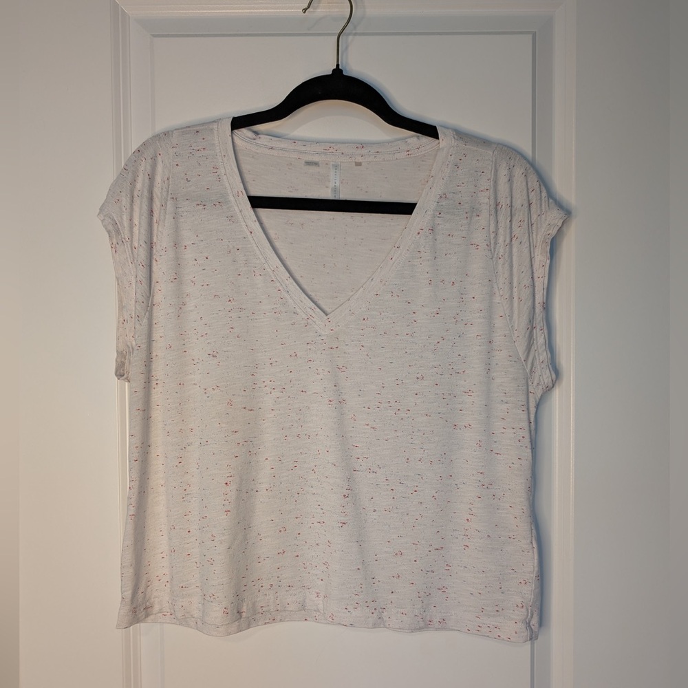 Travis Mathew Women’s Boxy Speckled Short Sleeve Tee Size M